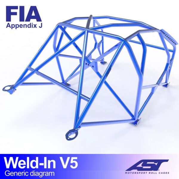 ARCO DE SEGURIDAD BMW (E36) 3-SERIES 4-DOORS SEDAN RWD WELD IN V5 - Imagen 3