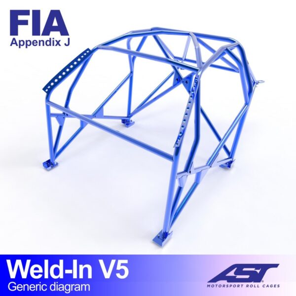 ARCO DE SEGURIDAD BMW (E36) 3-SERIES 4-DOORS SEDAN RWD WELD IN V5